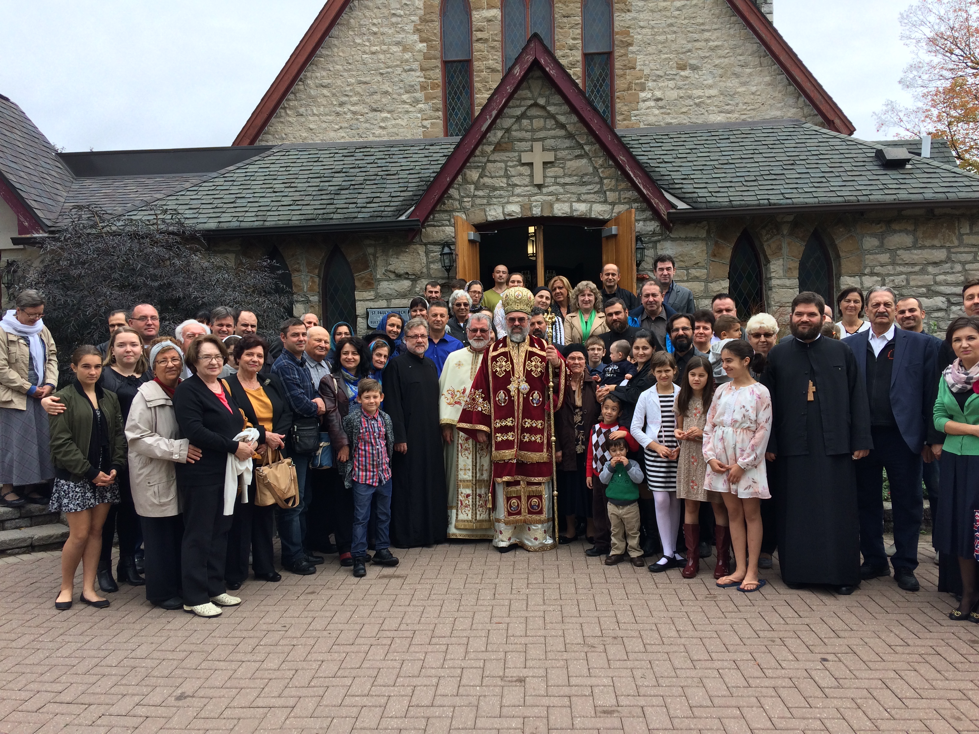 Vizita pastorală la hramul parohiei din Newmarket